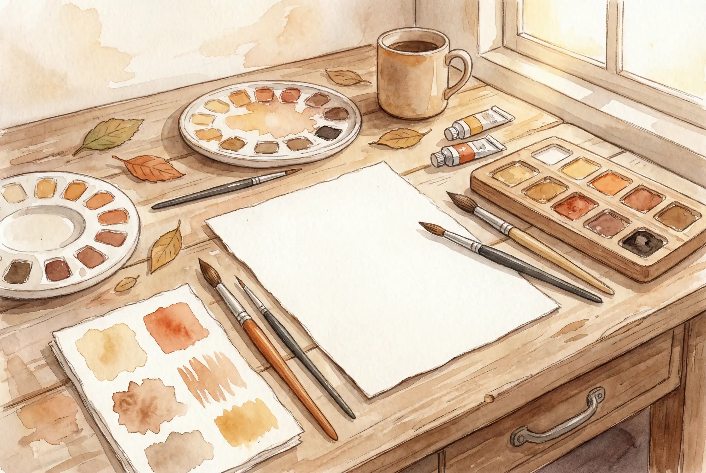 小小绘 水彩笔刷素材包