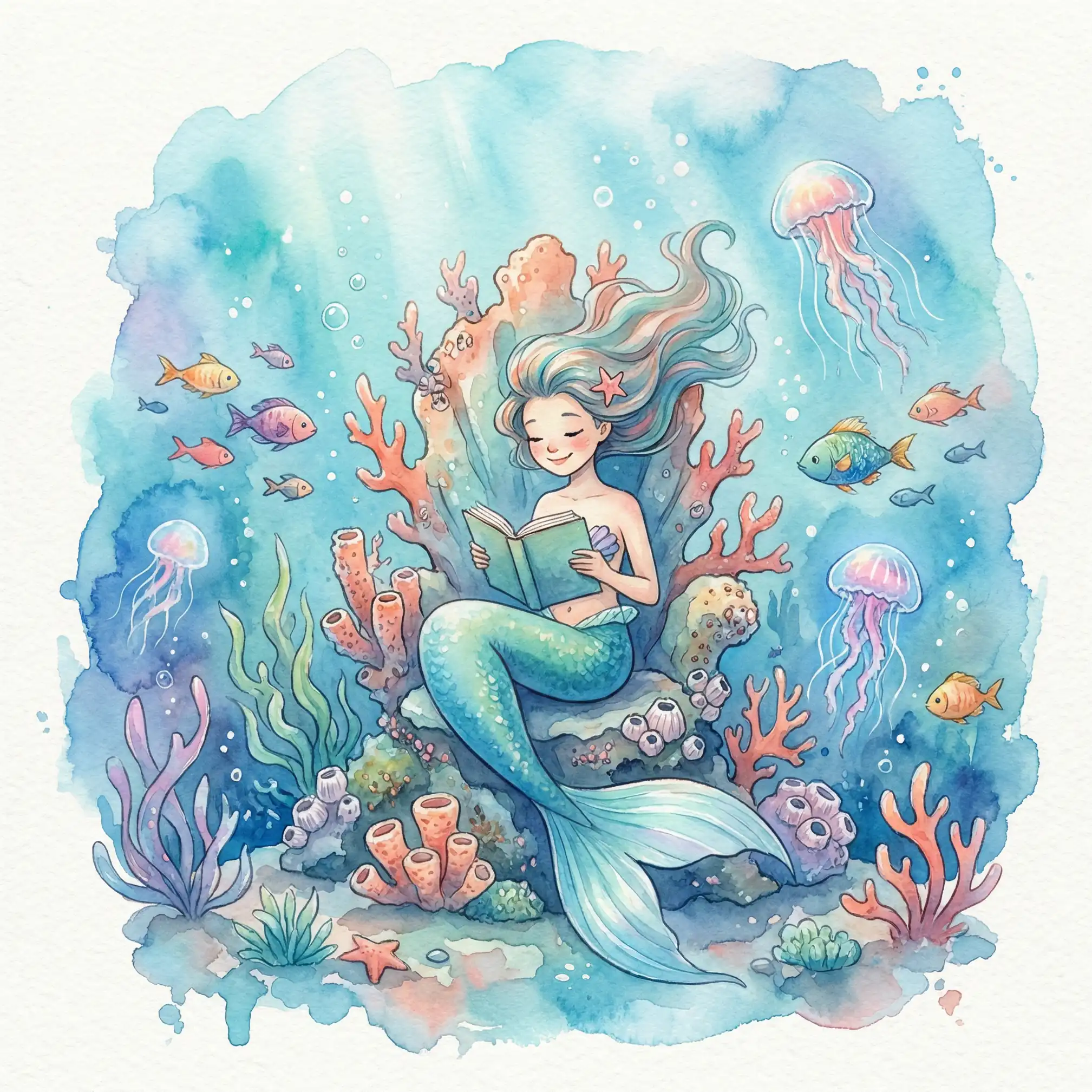 小小绘 灵感画廊 - 海底阅读