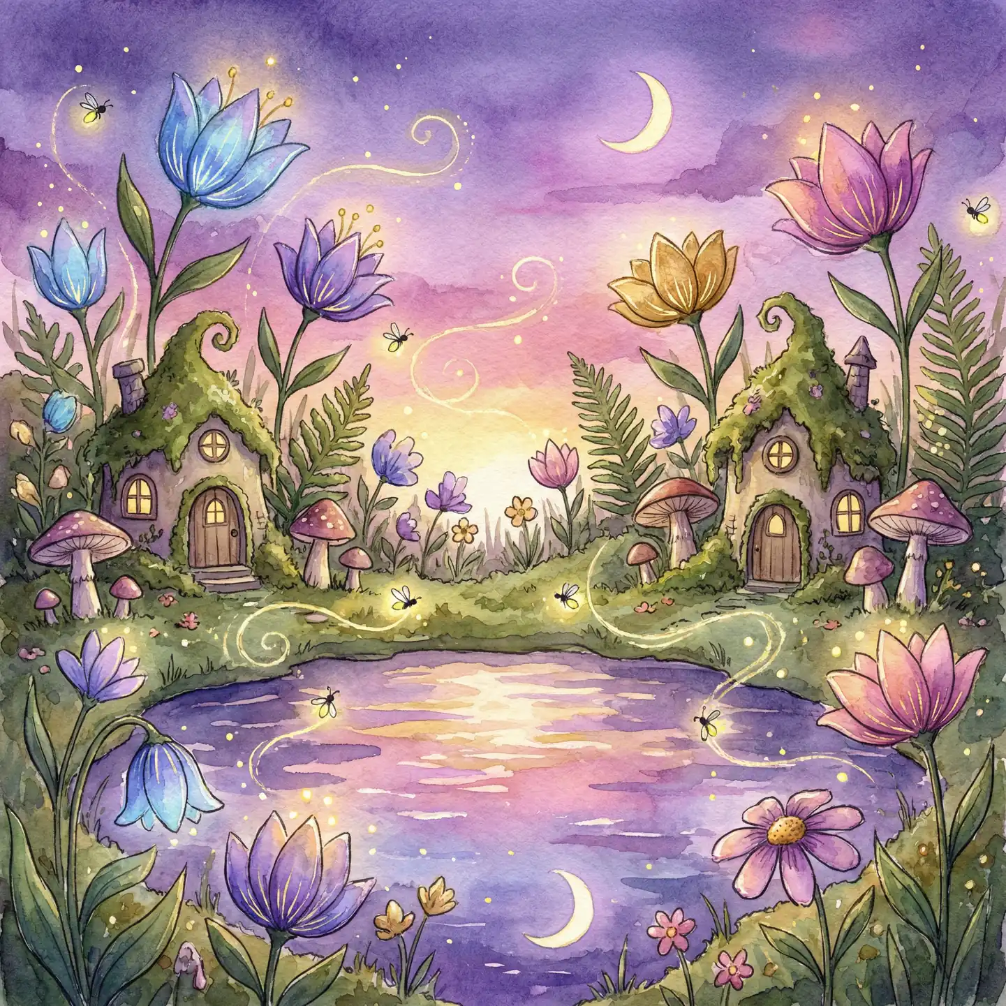 小小绘 灵感画廊 - 魔法花园