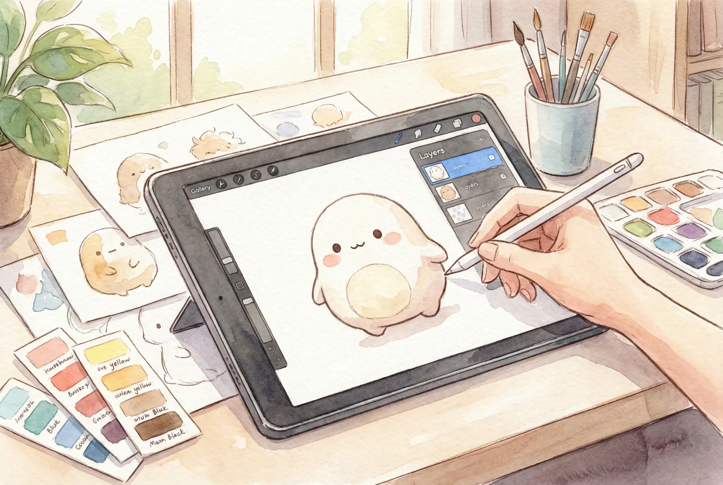 小小绘 数字插画进阶教程